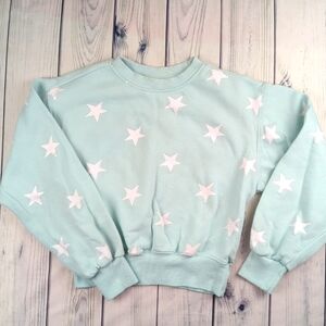 Reflex Active Women's Blue and White Sweatshirt Small